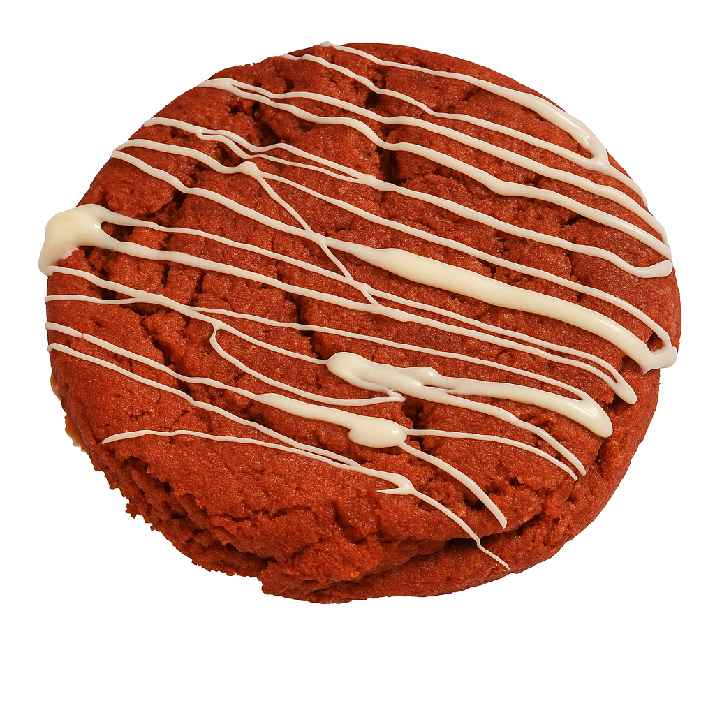 Glutenfri red velvet cookie